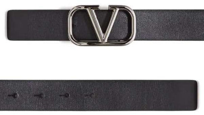 Valentino Garavani VLogo Signature Leather Belt
