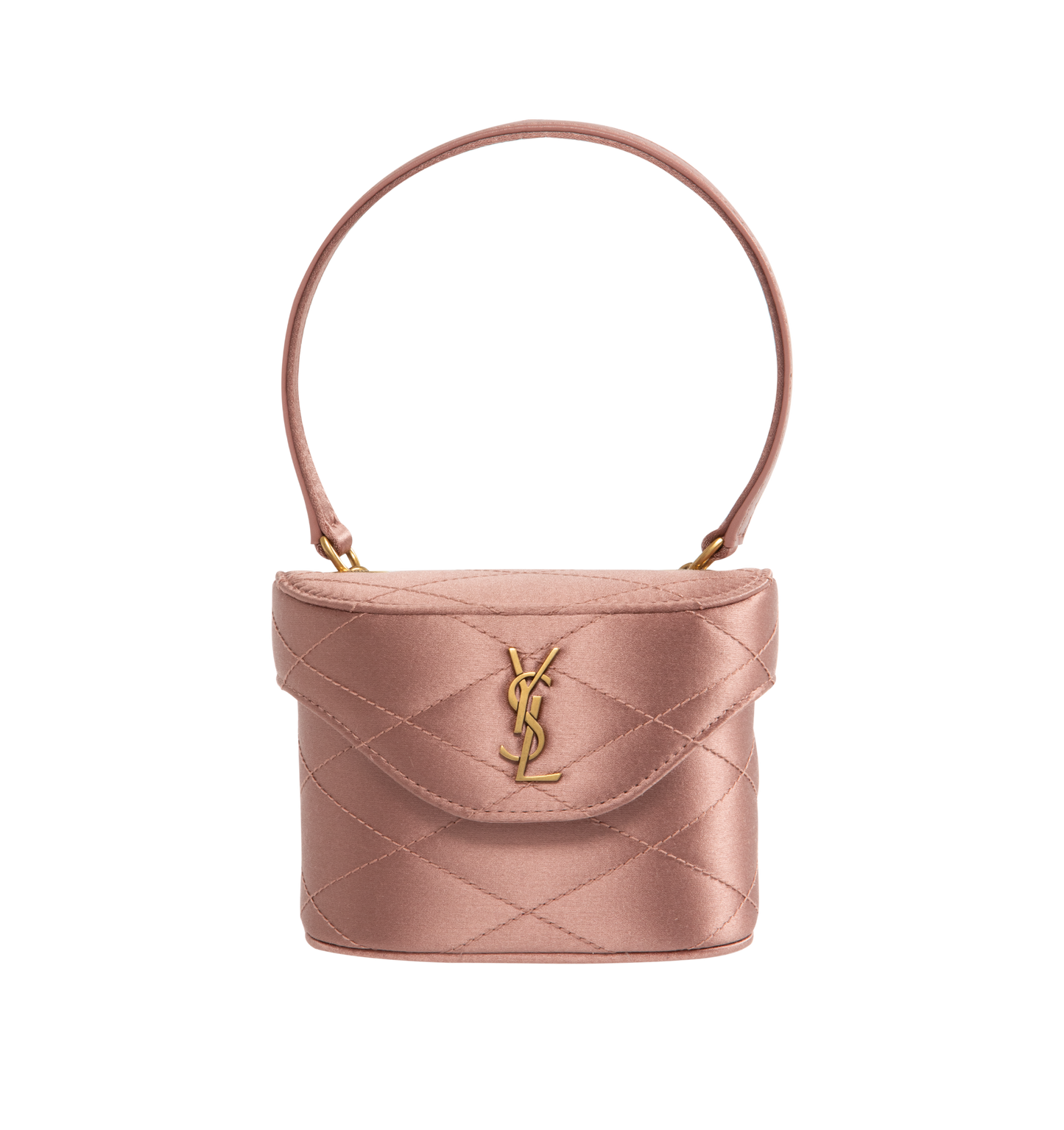 june satin micro box bag