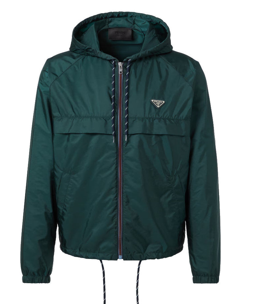 prada re-nylon hooded jacket