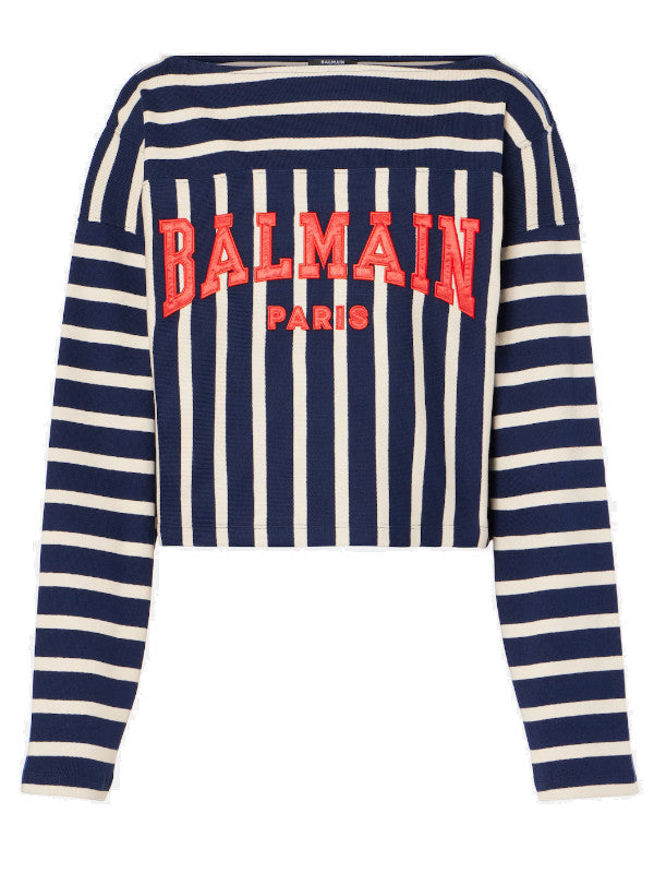 striped cotton top