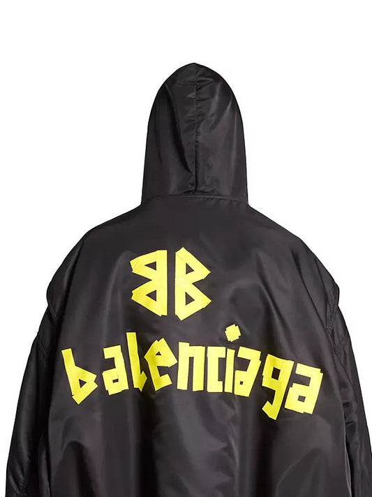 Oversized Hooded Jacket