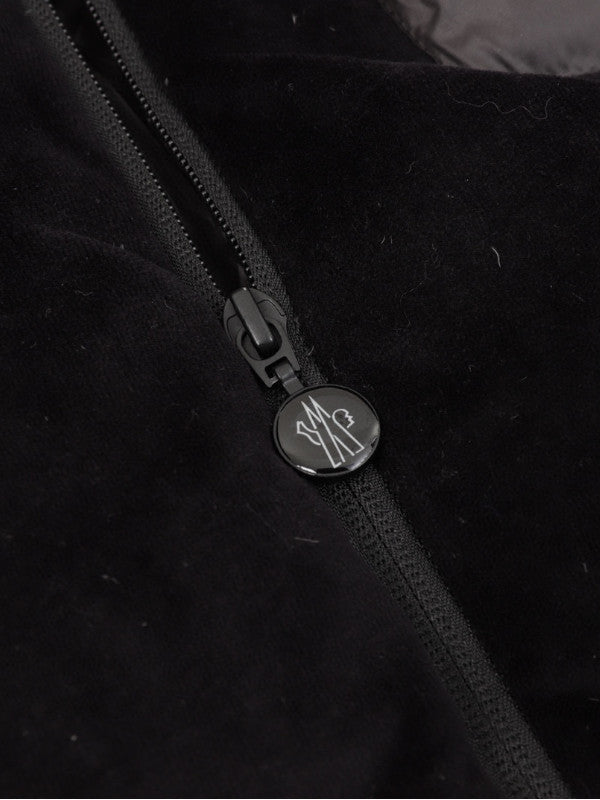 batman-inspired puffer jacket