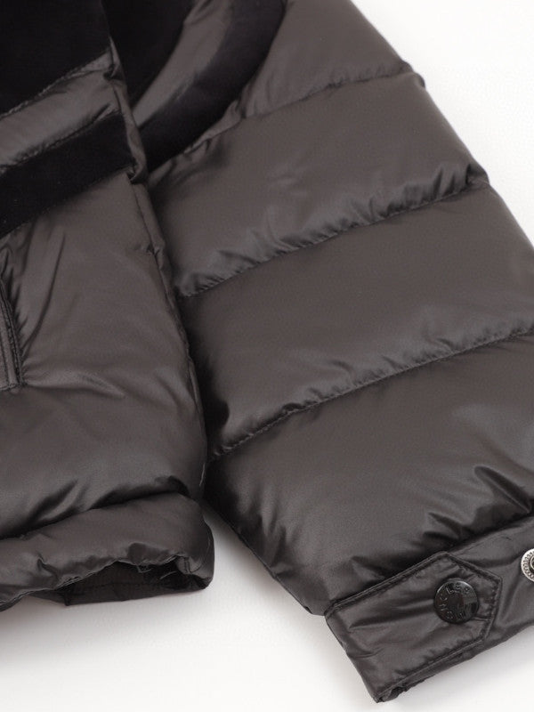batman-inspired puffer jacket