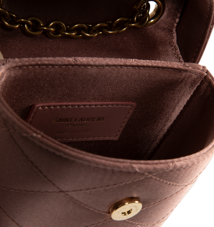 June Satin Micro Box Bag