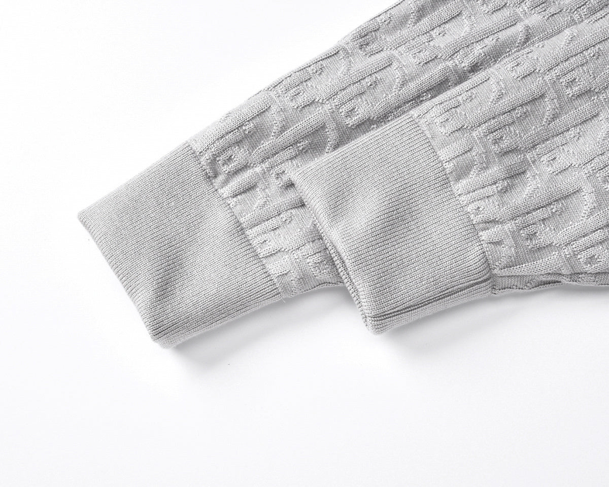 monogram puffer hybrid jacket