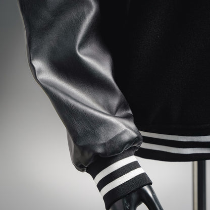 Varsity Jacket with Hood