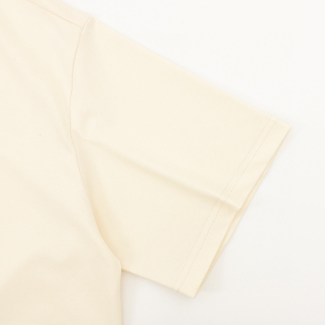 crystal gg logo cotton t-shirt