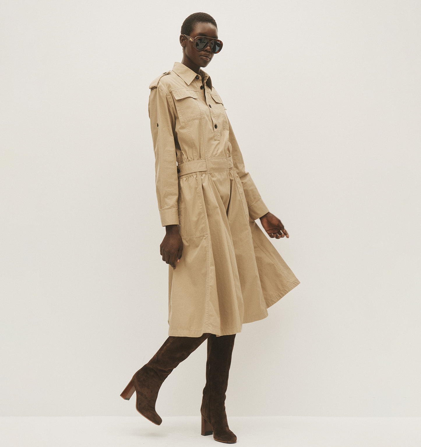 twill dress