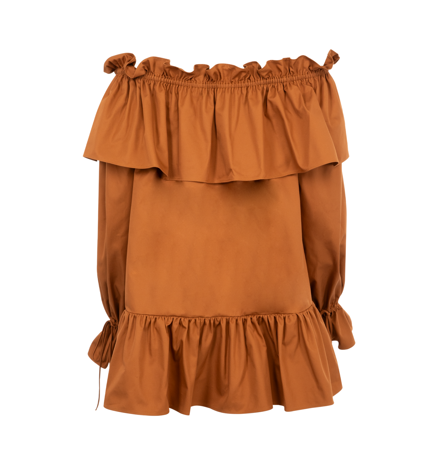 off-the-shoulder dress