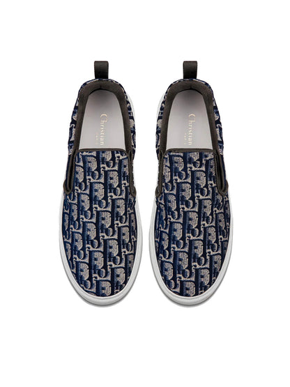 Solar Black Slip On Sneakers