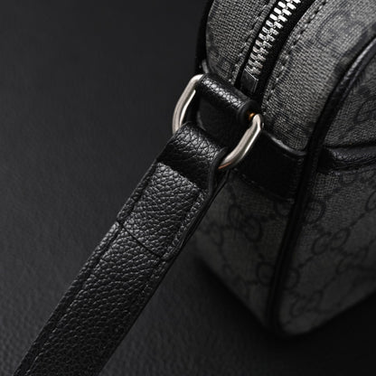 Embossed Leather Crossbody Bag