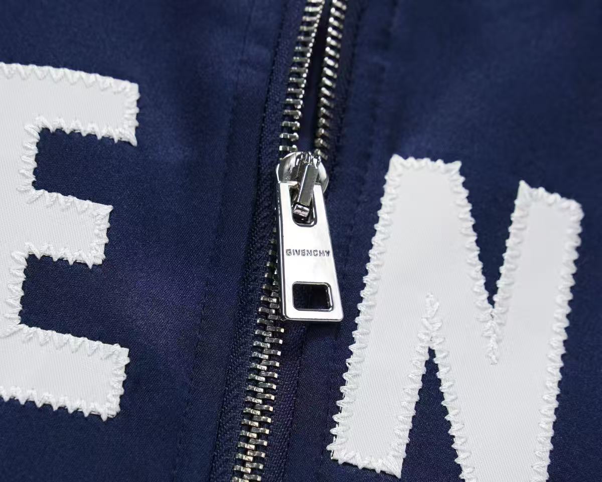 paris embroidered satin bomber jacket