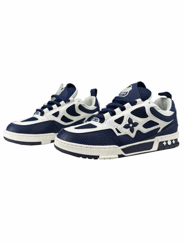 skate sneaker marine white