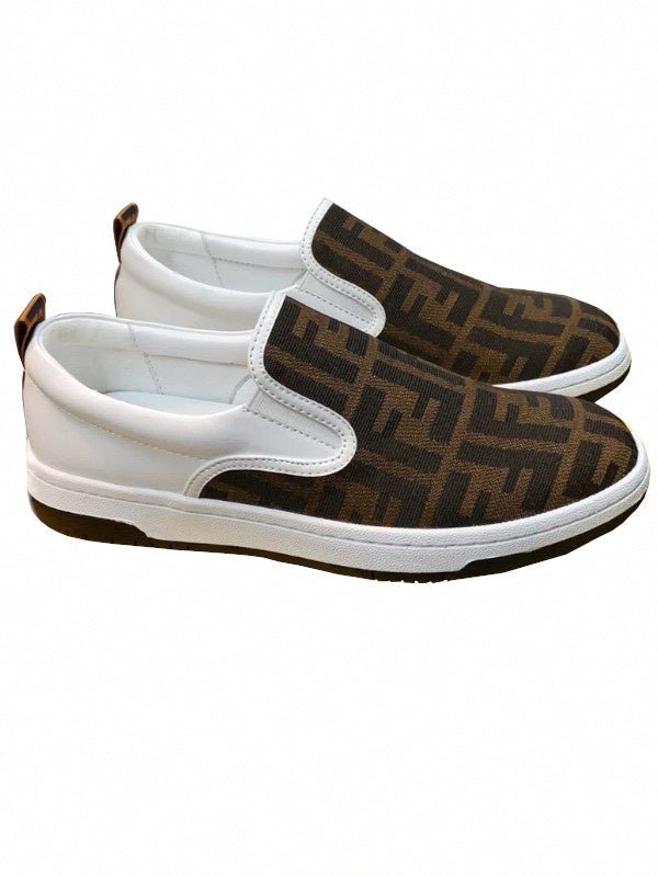 fendi slip-on sneakers