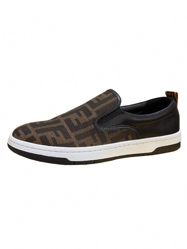 fendi slip-on sneakers