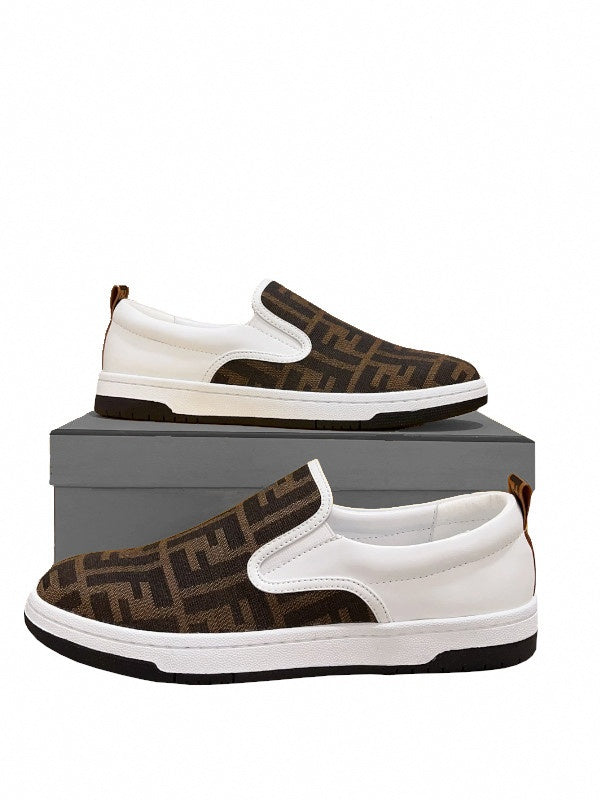fendi slip-on sneakers