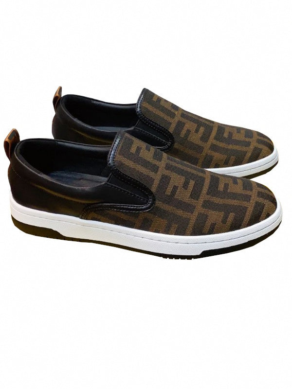 fendi slip-on sneakers