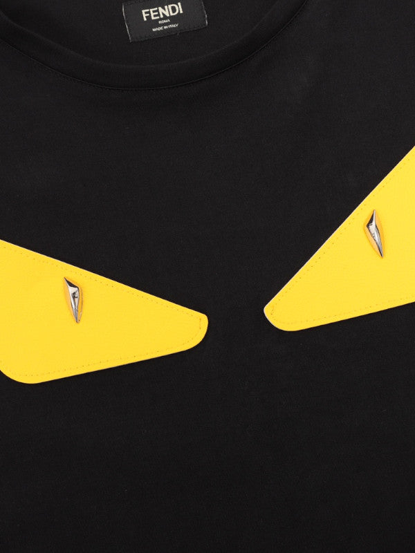 bug eye motif t-shirt