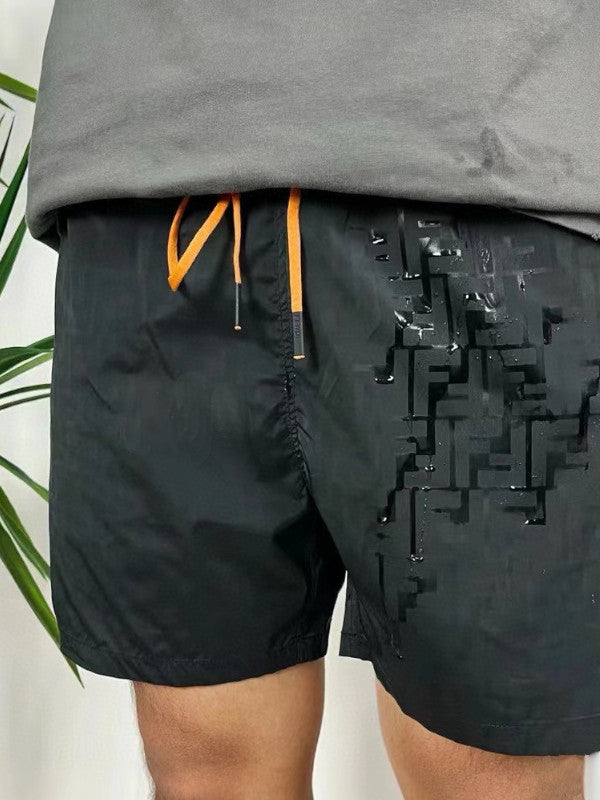 ff monogram summer beach shorts