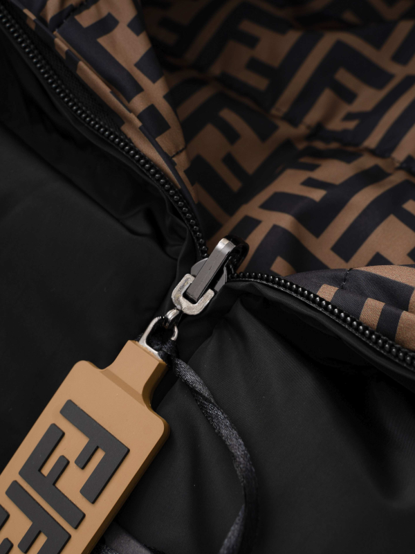 reversible puffer jacket
