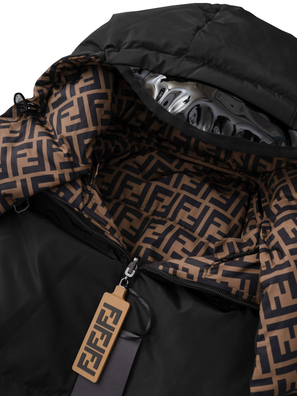 reversible puffer jacket