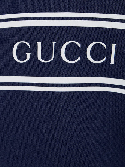 Gucci Logo tech zip-up hoodie