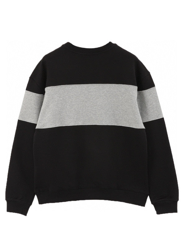 sweatshirt  intarsia-logo