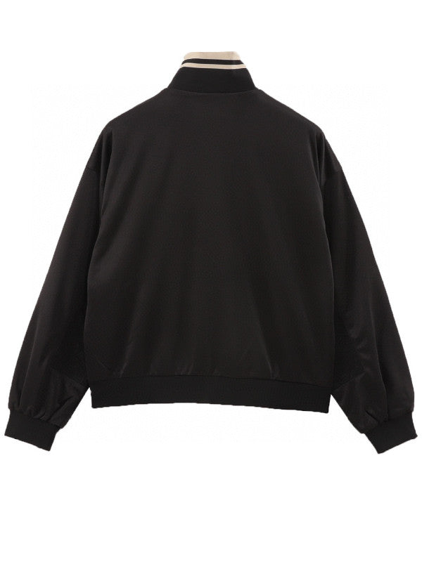 technical jersey half zip jacket