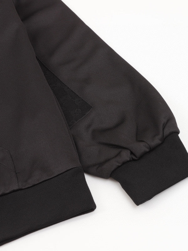 technical jersey half zip jacket