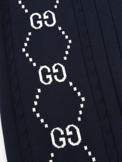 GG Intarsia Polo Top