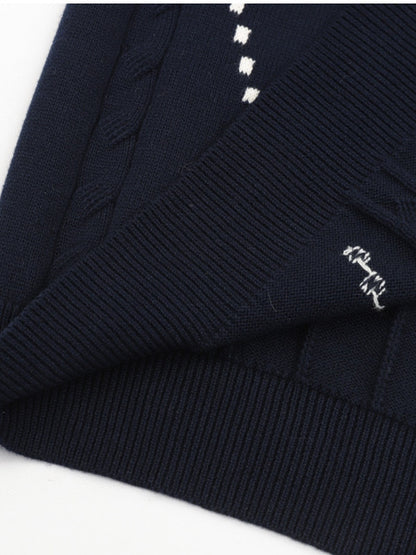 GG Intarsia Polo Top