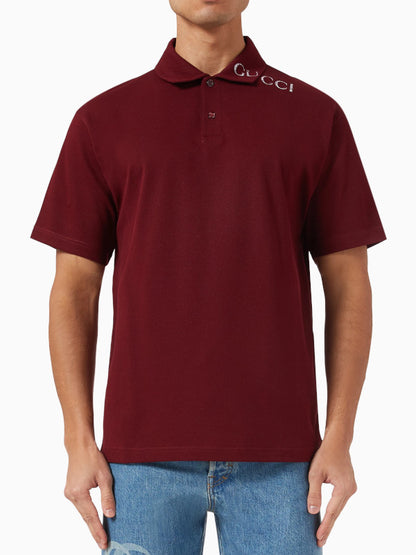 Embroidered Logo Polo Shirt