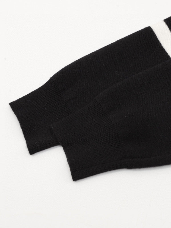 minimalist monochrome sweatshirt