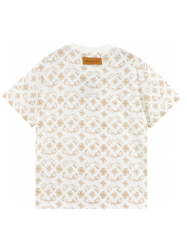 monogram sand t-shirt