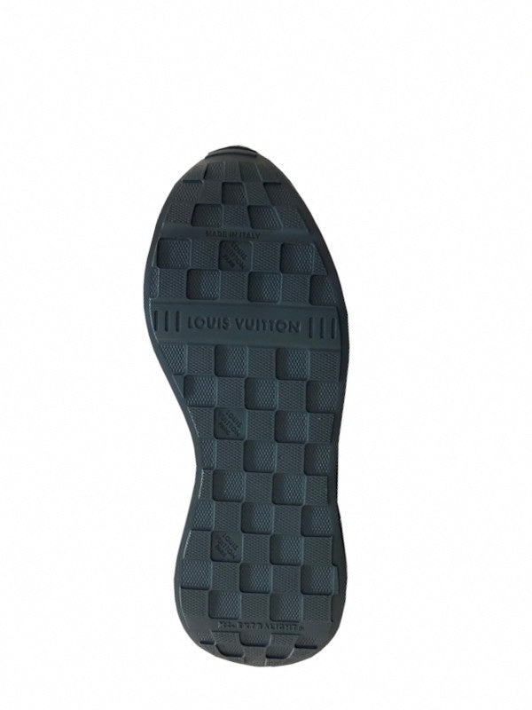 black&white lv run away sneakers