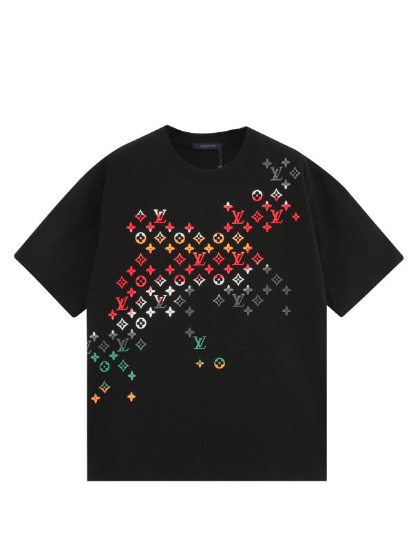 pattern jacquard t-shirt