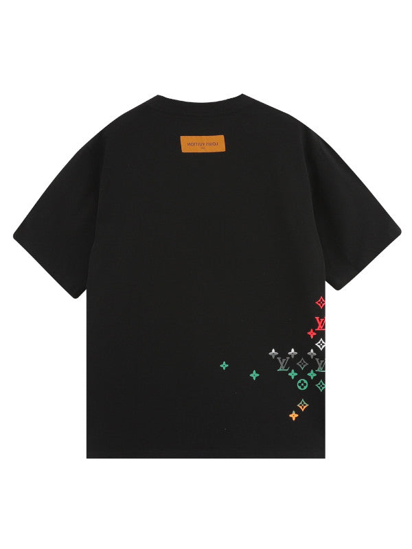 pattern jacquard t-shirt