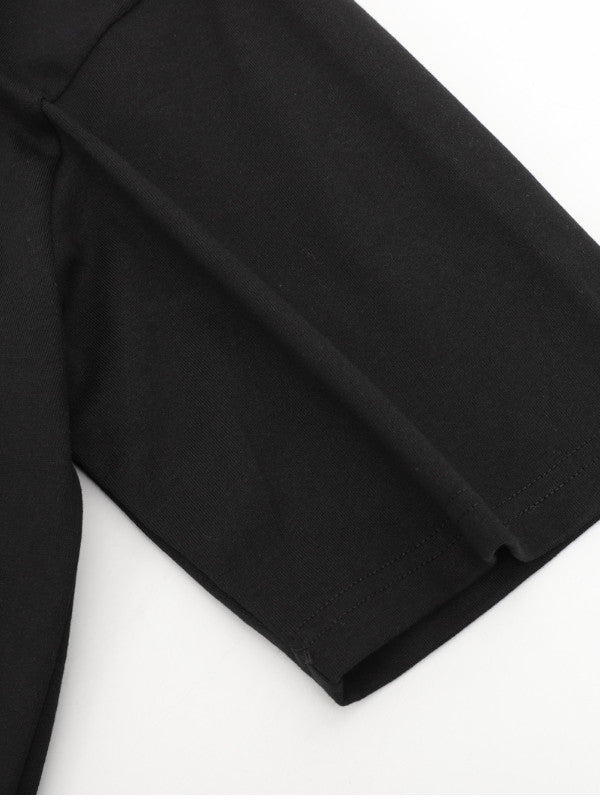 pattern jacquard t-shirt