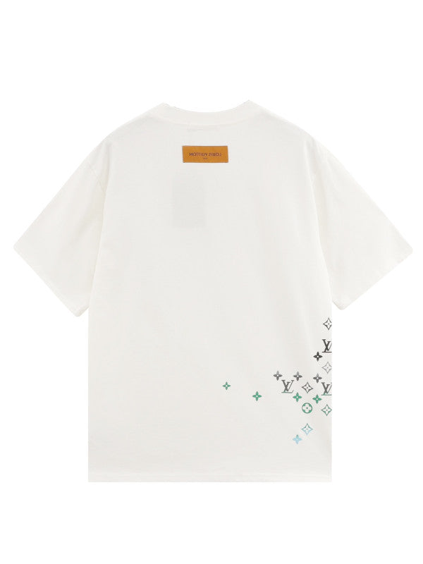 pattern jacquard t-shirt