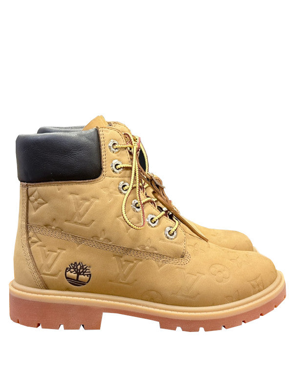 monogram ankle boots