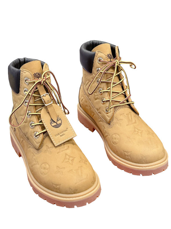 monogram ankle boots