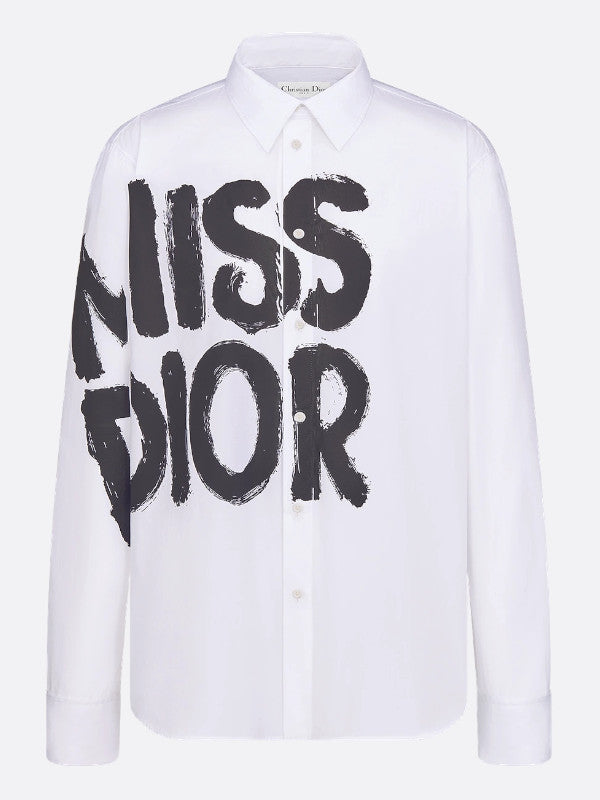 blouse  graffiti pattern