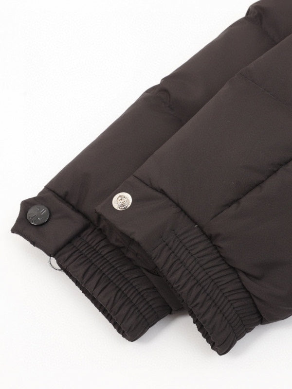 solayan black down jacket