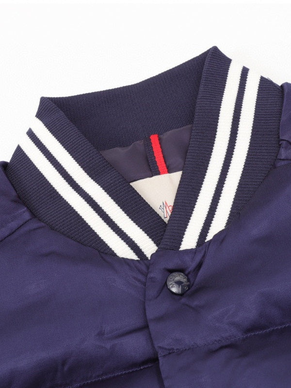 navy blue puffer jacket