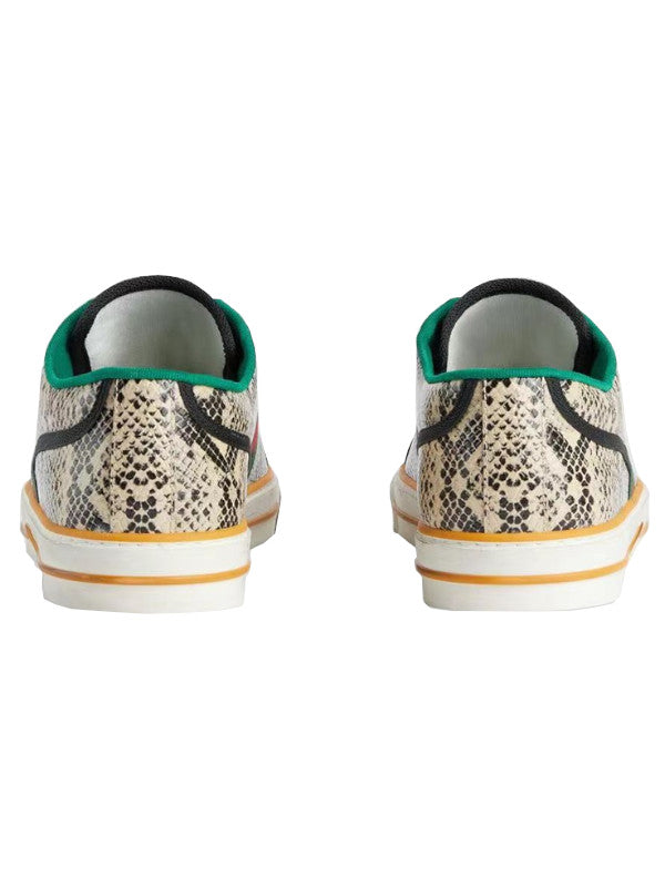multicolored grid tennis 1977