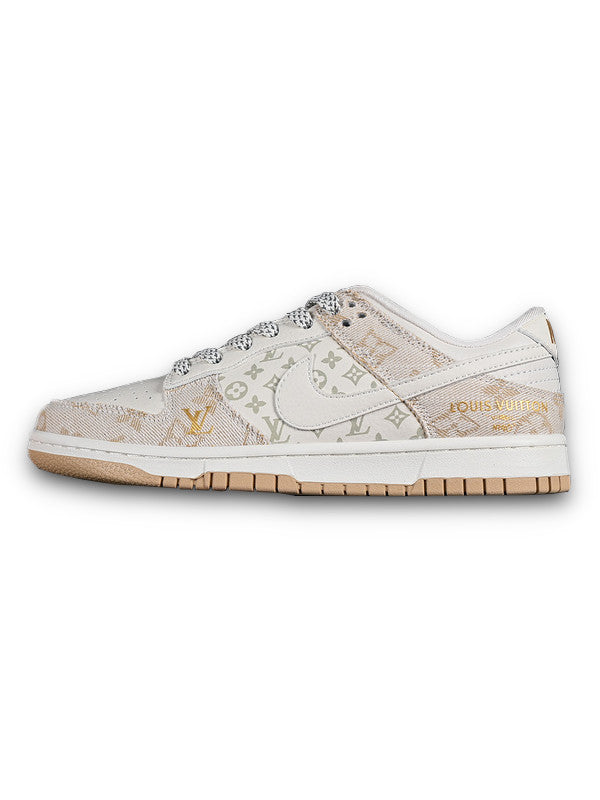 dunk low sb white/grey/gold