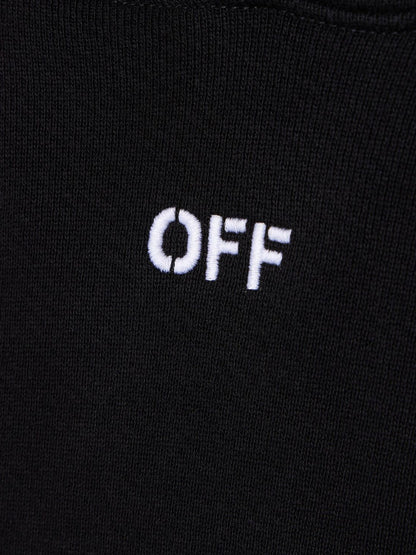 Off-White Diagonal-Stitch Hoodie