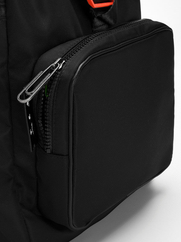 off-white nylon backpack