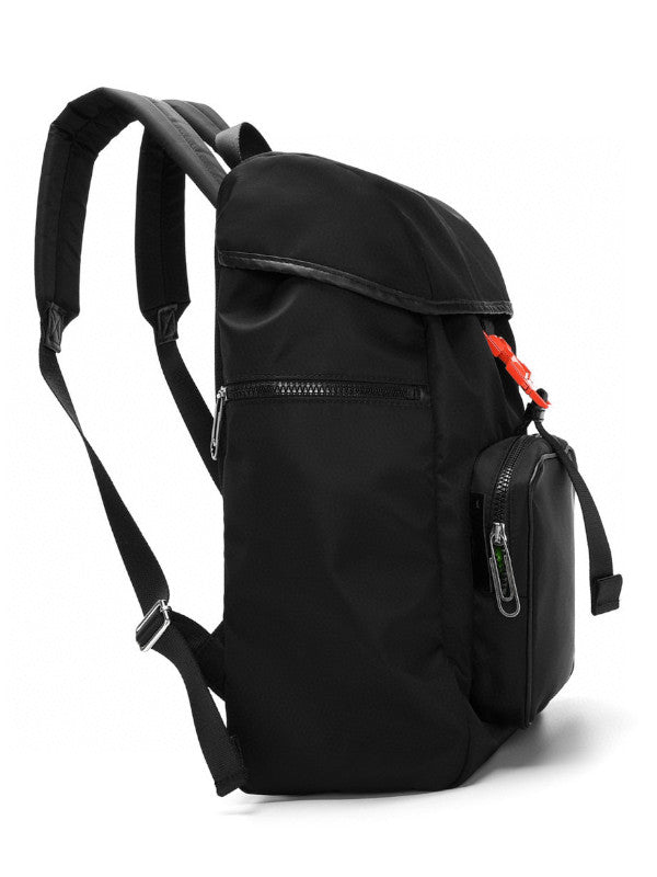 off-white nylon backpack