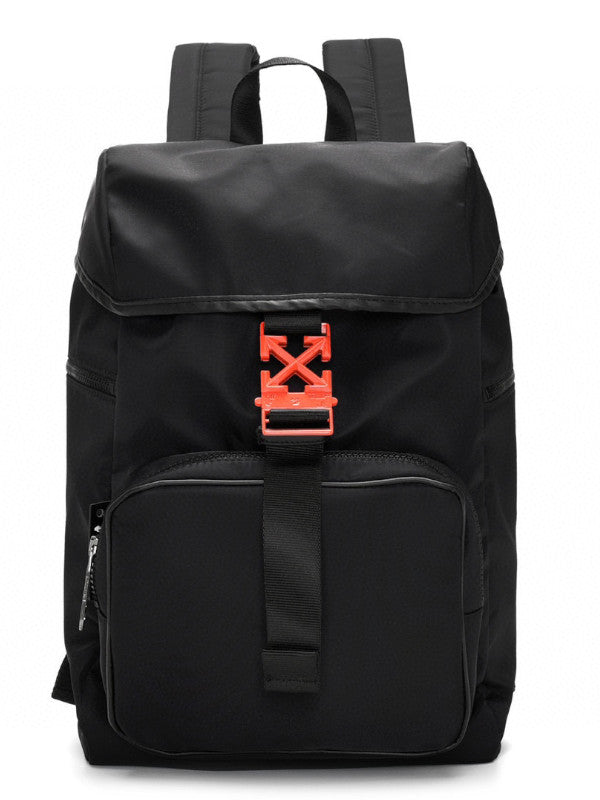 off-white nylon backpack